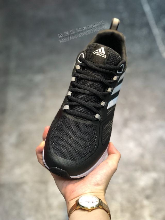 Adidas男鞋 阿迪達斯2019秋季新款 網面輕便運動休閒男跑步鞋  hdx13259